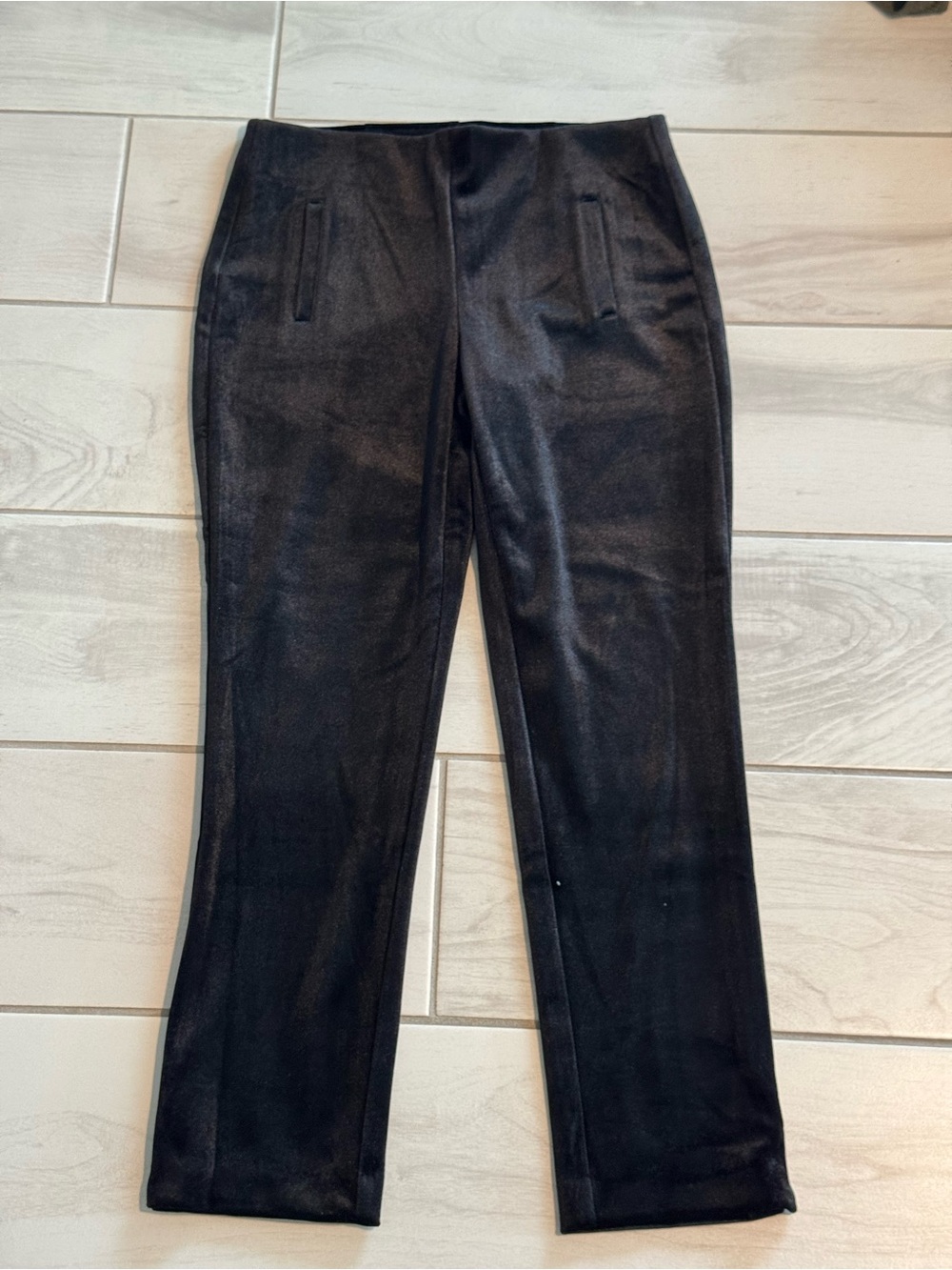 Chico's Black Straight-Leg Women's Pants
